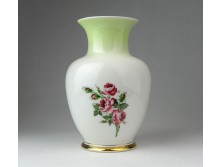 Régi Hollóházi porcelán váza 14.5 cm