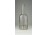 Antik fújt üveg palack 22 cm