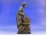 Jelzett amerikai terrakotta figura mosó nő