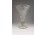 Régi kehely alakú kristály váza 20 cm