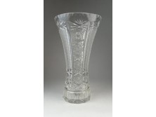 Hibátlan kristály váza 25 cm