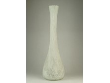 Régi nagyméretű fújt üveg váza 49 cm