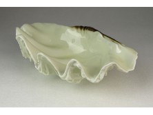 Jelzett Hollóházi porcelán kagyló 19.5 cm