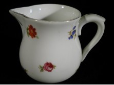 Régi Zsolnay porcelán tejszínes kiöntő