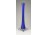 Régi kék fújt üveg szálváza 29 cm