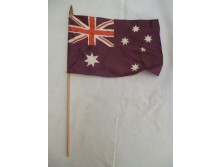 Ausztráliai kisméretű selyem zászló