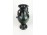 Régi Badár jellegű kerámia füles váza 27 cm
