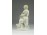 Antik Scheibe Alsbach porcelán puttó figura