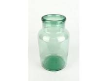 Régi 2 literes zöld üveg