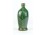 Kisméretű jelzett zöld mázas butella 12.5 cm