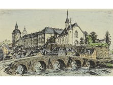 Richrd Adler : Német város híddal
