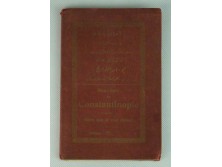 Régi Konstantinápoly képeslap füzet 1918