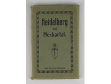 Régi Heidelberg és Neckartal képeslap füzet