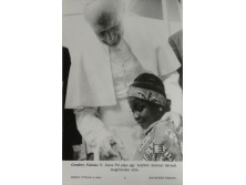 MTI fotó II. János Pál pápa Guineaban 1992
