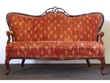 Antik neobarokk karfás kanapé 170 cm
