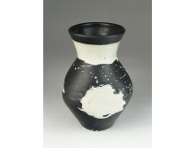 Régi hibátlan Gorka Lívia kerámia váza 15 cm