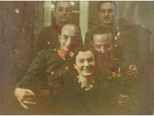 Régi katonai fotográfia csoportkép 1942