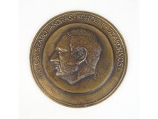 Dr. Cs. Szabó András bronz plakett 