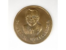 Dr. Walter Wolfsberger bronz plakett 
