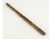Antik faragott évszámos pipaszár 36 cm 1893