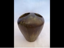 Jelzett retro művészi kerámia váza