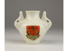 Antik W.H.GOSS Folkestone porcelán váza