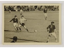Osztrák-magyar labdarúgó mérkőzés képeslap