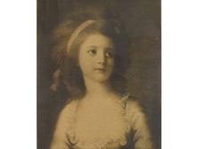Potocka grófnő keretezett portré