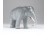 Régi kisméretű porcelán elefánt 6.5 cm
