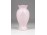 Régi rózsaszín kisméretű porcelán ibolyaváza