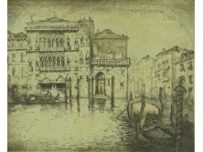 Sz. Gyenes Lajos : "Venezia - Canal grande"