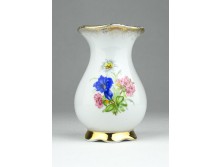 Régi jelzett svájci porcelán váza 8.5 cm