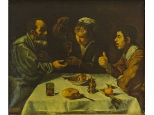 Pieter Bruegel : Asztalnál