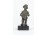 Gépfegyveres katona bronz szobor 9 cm