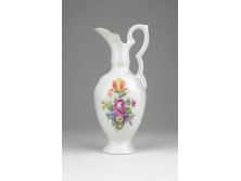 Régi tulipános porcelán karaffa 14 cm