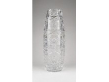 Hibátlan kristály váza 22 cm