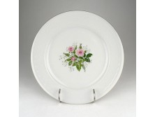 Régi rózsás Bavaria porcelán tányér 24 cm
