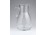 Régi fújt üveg kancsó kiöntő 12 cm ~ 1920 körül