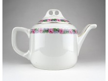 Régi nagyméretű porcelán teáskanna