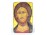 Antik ikon másolat fatáblán krisztus arcképével