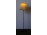Retró fém testű lámpa állólámpa 157 cm - működőképes