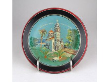 Régi Herceg Novi Savina kolostor kerámia fali tányér 