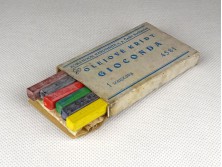 Régi Gioconda Kohinoor színes kréta írószer készlet eredeti dobozában