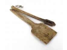 Antik konyhai fa eszköz 2 darab