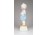 Régi orasz kék bugyogós porcelán baba figura 16 cm