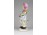 Régi porcelán kislány libával figura 14.5 cm
