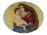 Régi Mária gyermekével szentkép gobelin blondel keretben