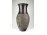 Nagyméretű szarvasos fekete cserép váza 33 cm
