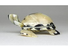 Csiszolt kagylóhéj teknősbéka 6.8 cm