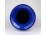 Hibátlan nagyméretű kék mázas kerámia váza 28 cm